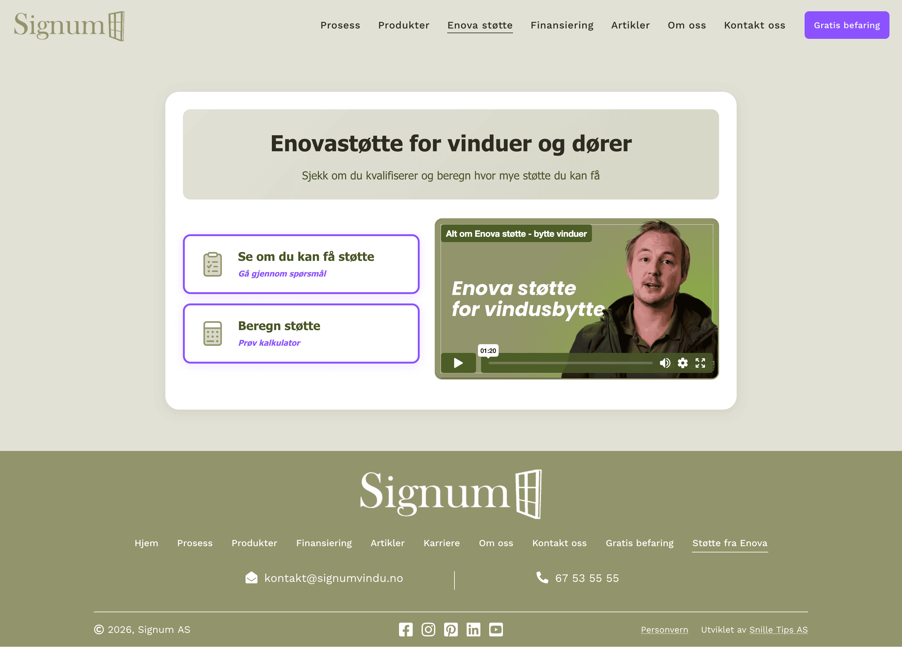 Støtte fra Enova