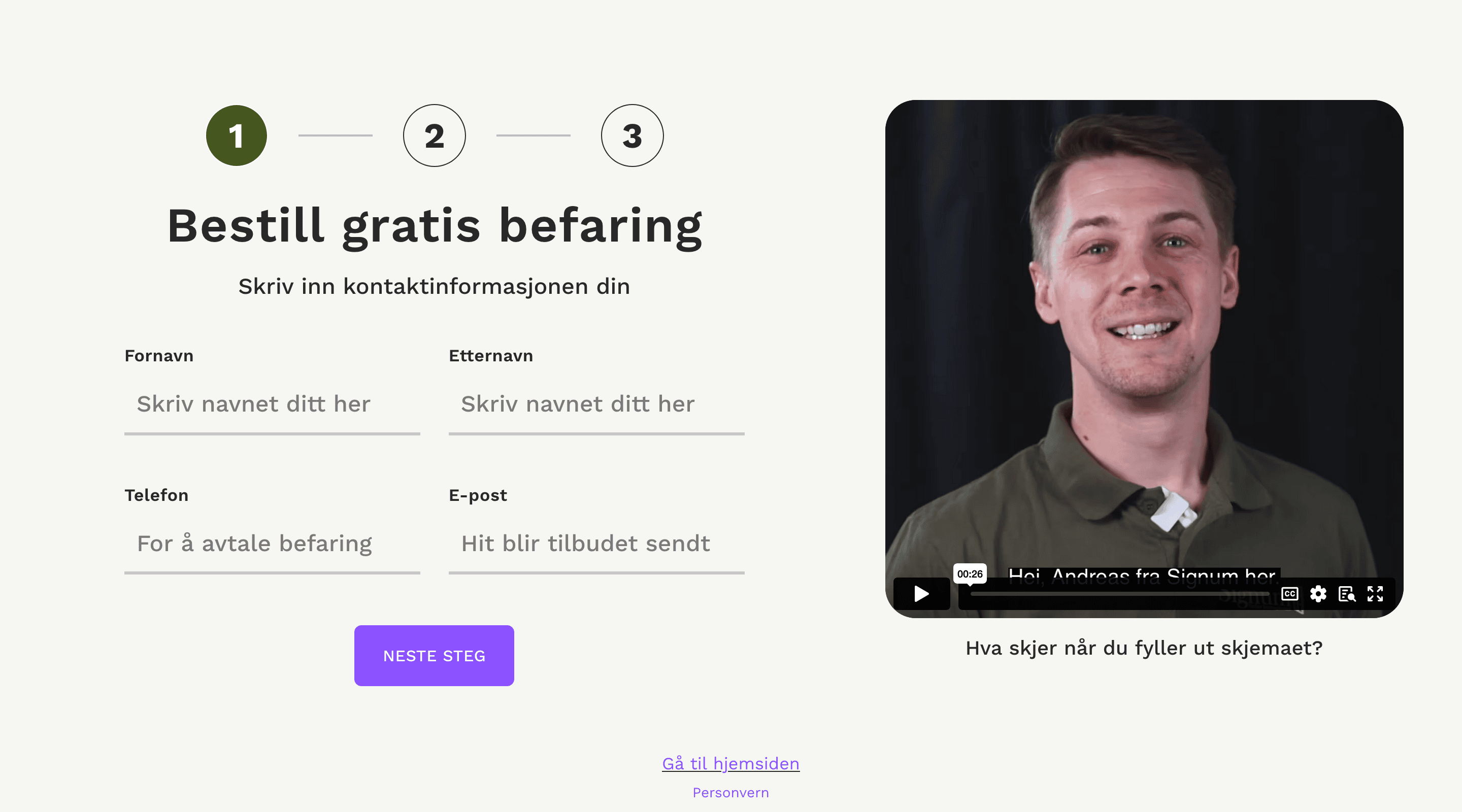 Gratis befaring
