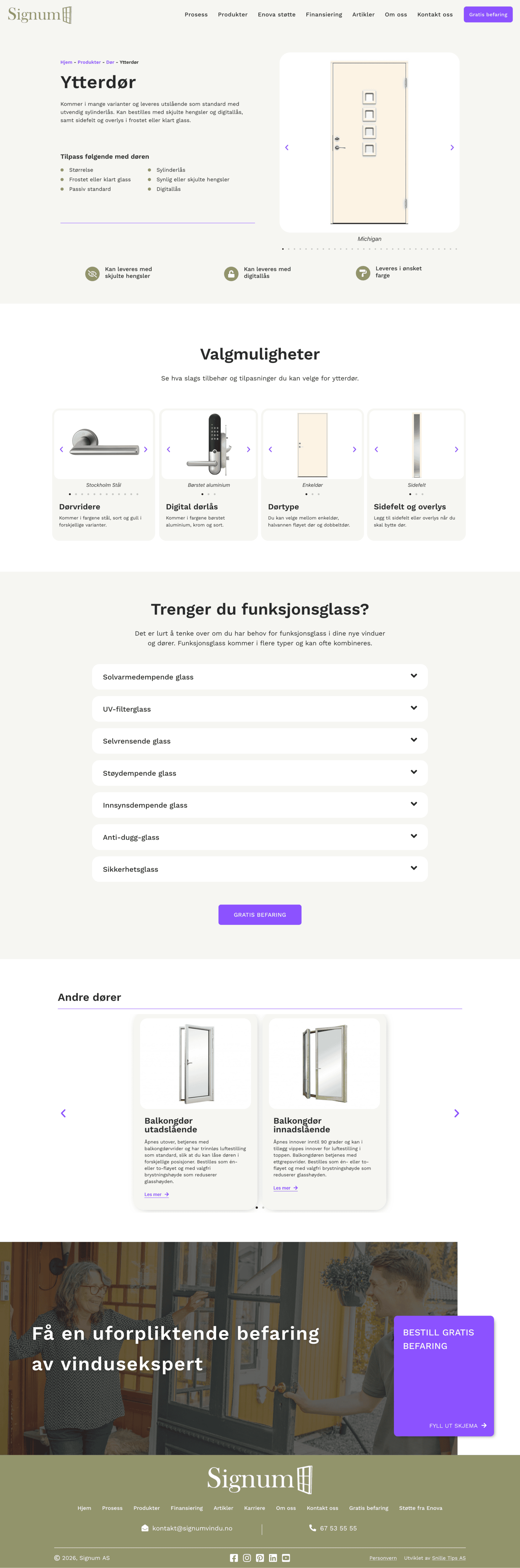 Ytterdør
